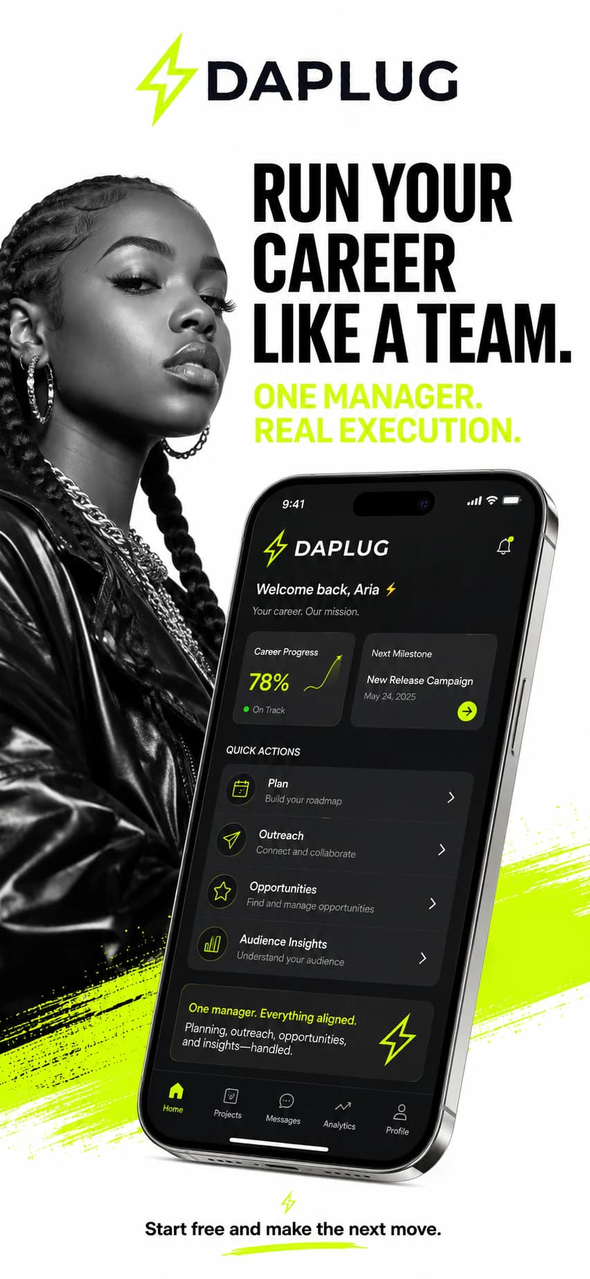 DaPlug helping an artist run their career like a team